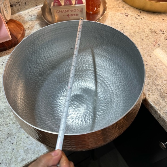 Threshold Copper Aluminum Serving Bowl/Punch - Picture 8 of 8